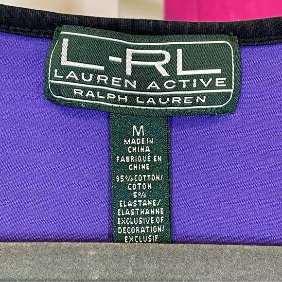 Lauren Ralph Lauren Active, T-shirt, Glitzy. Size Medium. Good used condition! - Picture 3 of 6